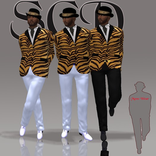SCD-Bangle Tiger Suit (men)-BOXED