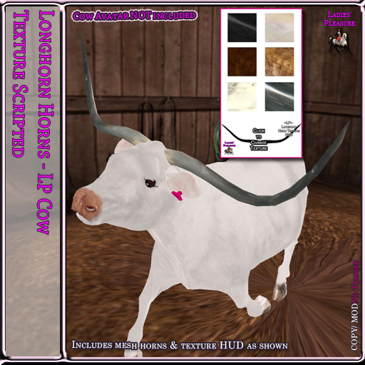 ~LP~Horns LPC [BOXED]  Longhorn