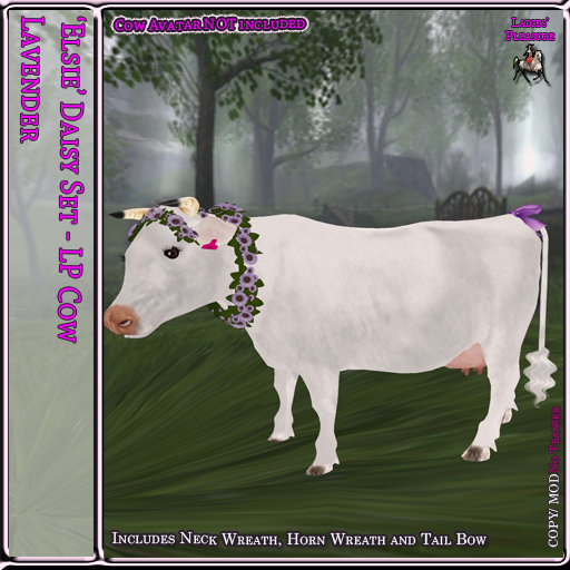 ~LP~ 'Elsie' Floral Set LPC [BOXED] Lavender