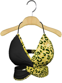 Entice - Satisfaction Top - gold leopard