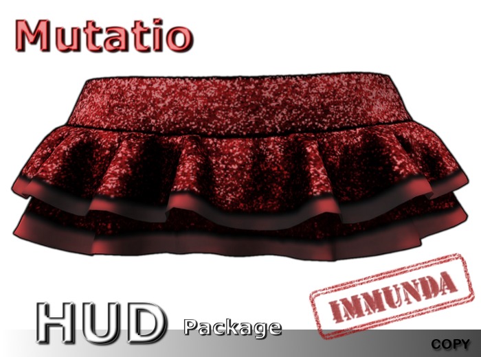 immunda Mutatio Mini Rara HUDs in Rubeus (HUD Package)