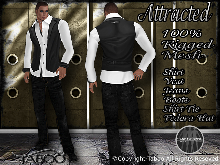 \\Taboo//Attracted-complet Rigged Mesh Outfit!