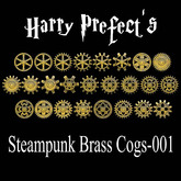 Harry Prefect's Steampunk Brass Cogs-001