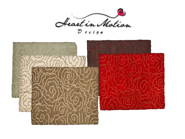 H♥MD- MODERN 5 MULTI CHANGE RUG - FLOWER 