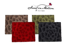 H♥MD- MODERN MULTI TEXTURED RUG - FLOWER POWER 