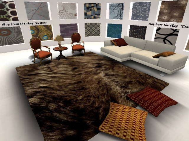 H♥MD- COZY FUR RUG 3