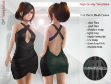 Mesh Sade Dress Op Temp 013