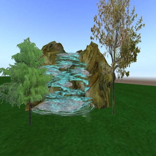 garden waterfall