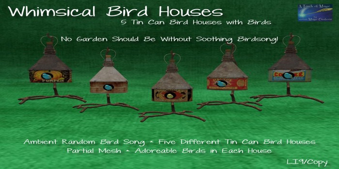 5 Cans/singing bird can hanger (bagged)