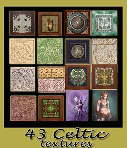 43 Celtic textures
