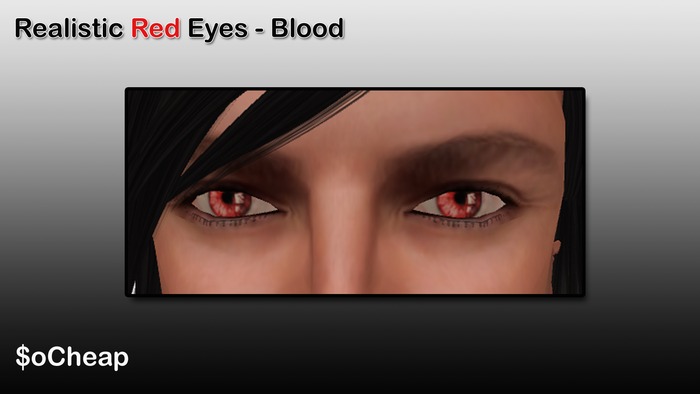 .:$oCheap:. Realistic Red Eyes - Blood