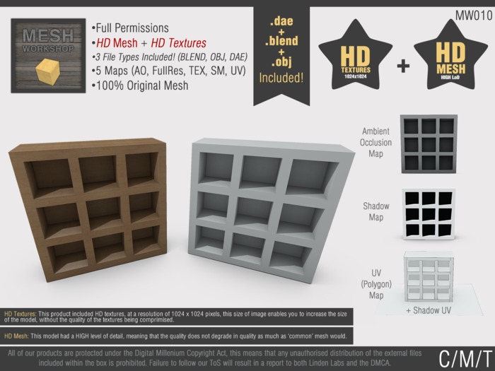 [MW034] Market Cart Pack 01 (Boxed)