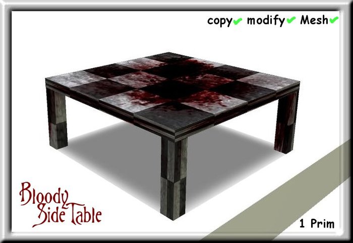 Bloody Coffee/Side Table