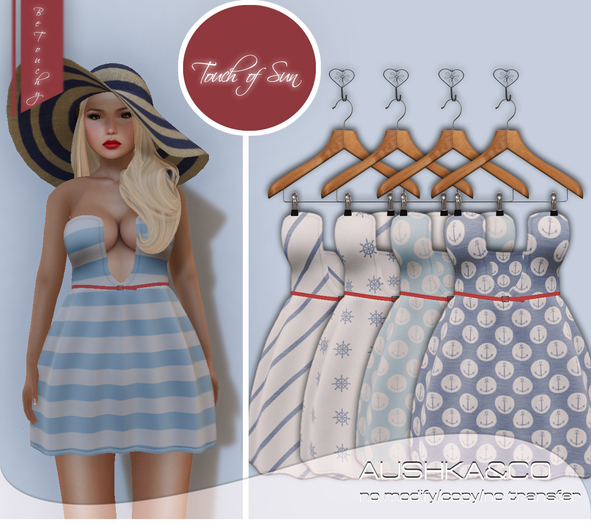 AUSHKA&CO-Mini Dress Retro Chen-Colorful-All with HUD