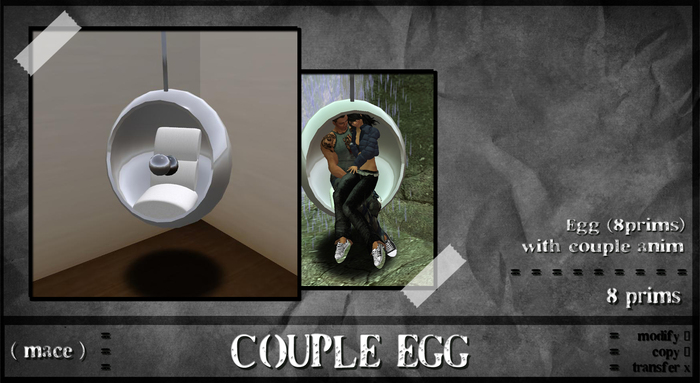 ( mace )( COUPLE EGG )(8prims)