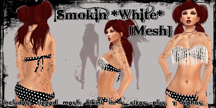 ^WSC^ Smokin *White* {Mesh}