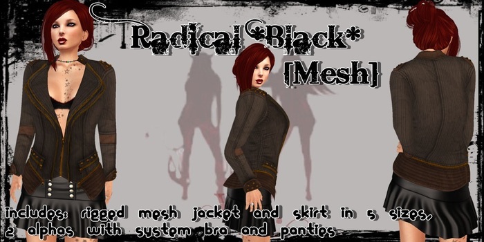 ^WSC^ Radical *Black* {Mesh}