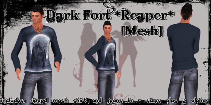 ^WSC^ Dark Fort *Reaper* {Mesh}