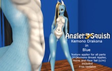Angler Squish: Drakona in Blue