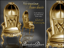 Baroque Chair White/Black