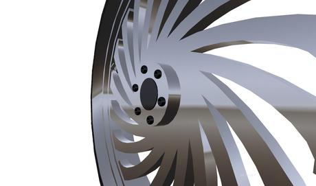 Second Life Marketplace - D9 Curved spoke Mag Rim