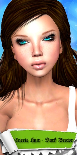 Carrie Hair - Dark Brown