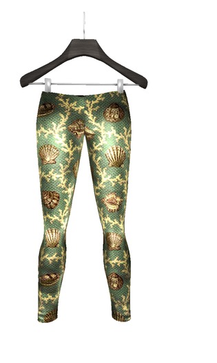 TRAPHOUSE COLLECTIVE - Girls Leggins Green