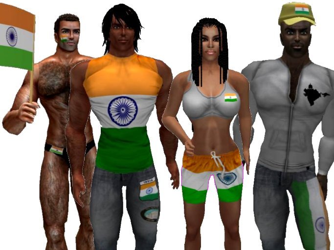 India -- Flag and Clothes 1.0