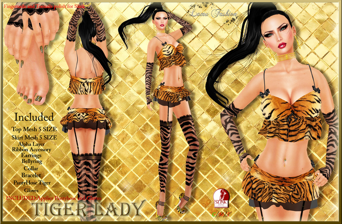 -Lamu Fashion-Outfit Tiger Lady !DISCOUNT!