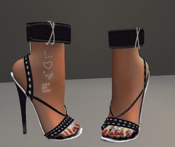 heels-kat - black