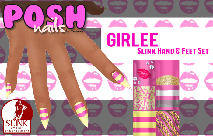 Posh Nails - Hand & Feet Girlee Slink Set