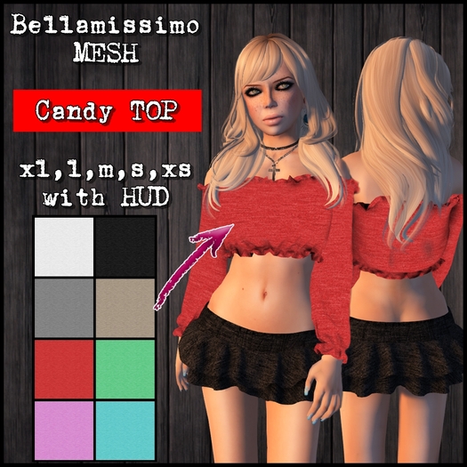 <BM> Candy Top w. HUD