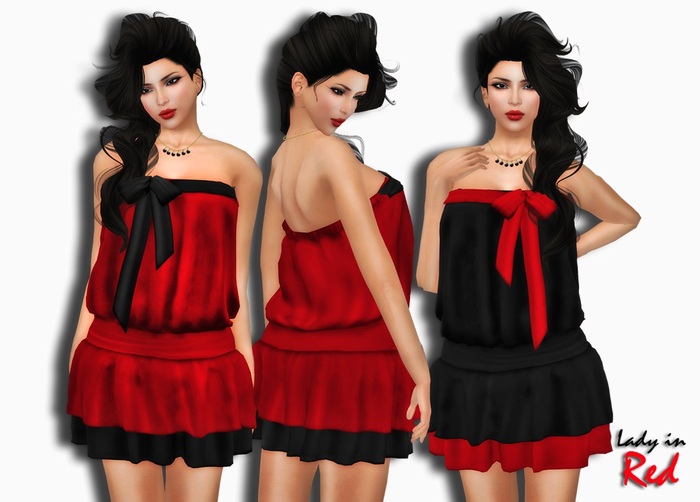 Lady in Red - Mila (red) - Summer Candy Dress