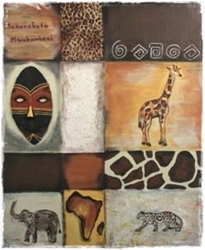 texture africaine