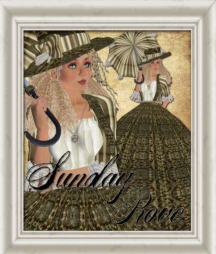 Shabby Chic Sunday Rove - resizeable fits adult/child
