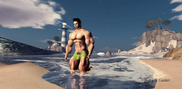 Male Poses Box - Kneeling