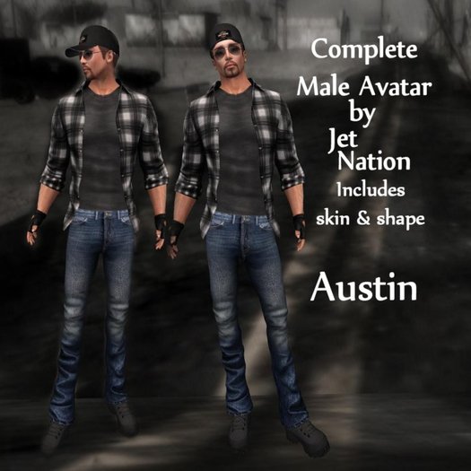 Austin by Jet Nation Male Complete Avatar Price Reduced