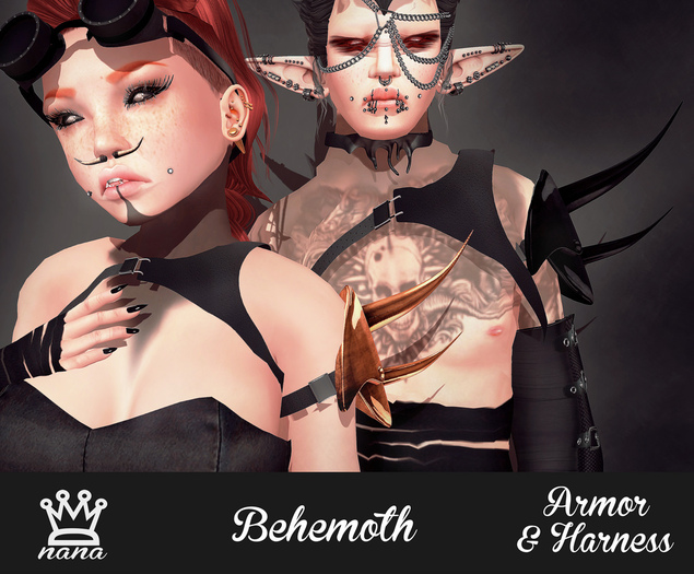 Nana - Behemoth Harness Silver