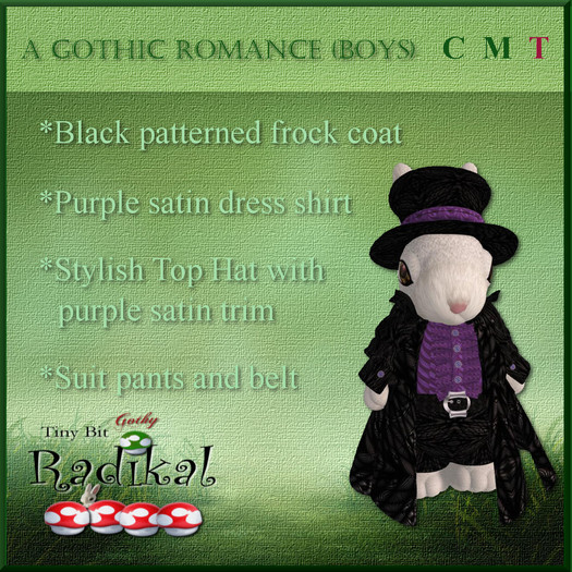 TBRC280 A Gothic Romance (Girls)