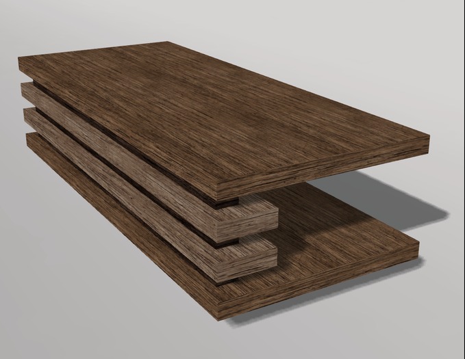 Coffee table 004 - full perm (100% Mesh)