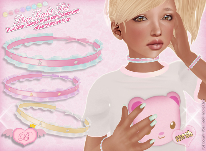  :*BABY*: StarLight SET  { Bracelets + Choker }