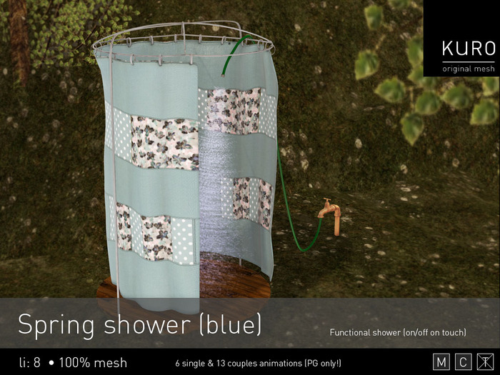 Kuro - Spring shower blue (PG)