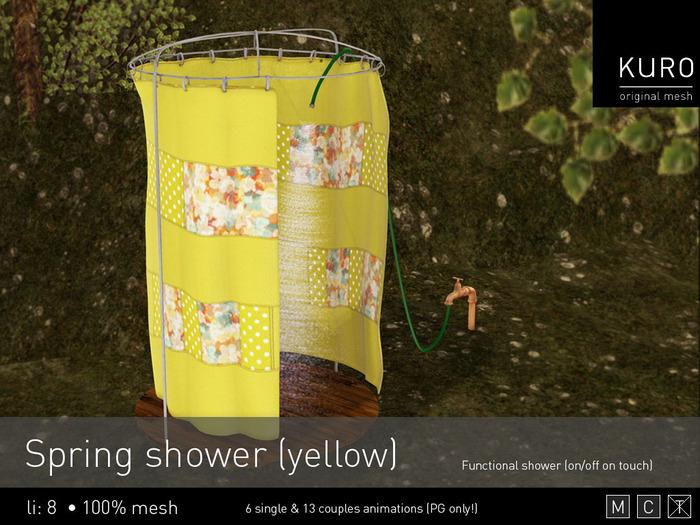Kuro - Spring shower yellow (PG)