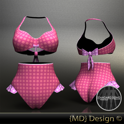 {MD} Bikini Rockabilly (Pink)