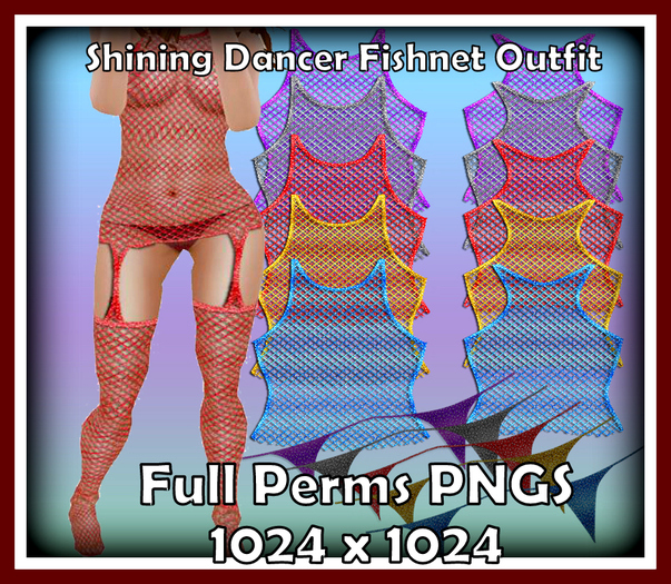 Shining Dancer Fishnet Outfits