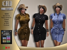 [C.H.D] Joy Denim Tunic Dress V1