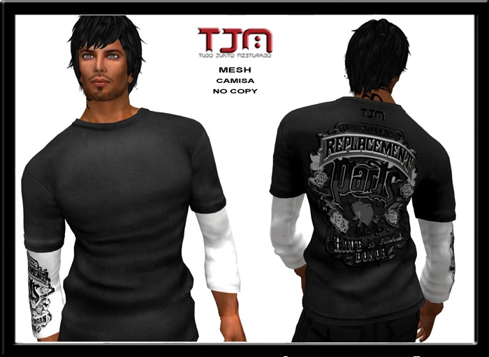TJM MESH CAMISA9 PRETA