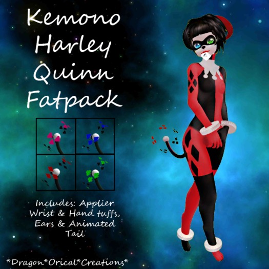 Kemono Harley Quinn Fatpack