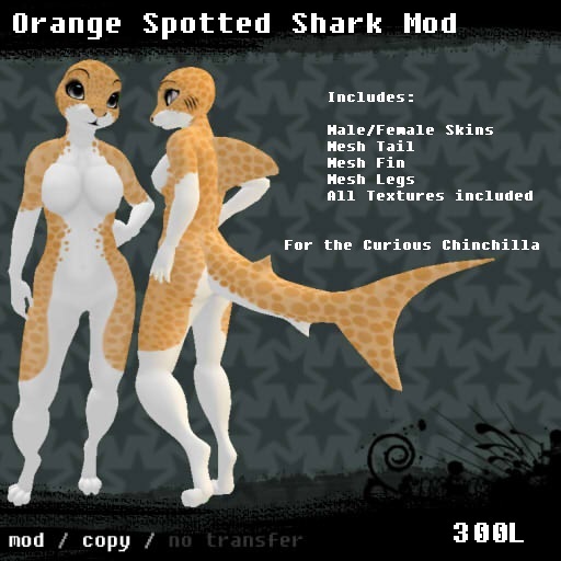 Orange Spotted Shark Mod Kit