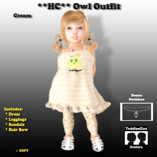 **HC** Kaylee Outfit - Yellow Flowers